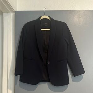 J crew navy bi stretch Blazer suit Jacket